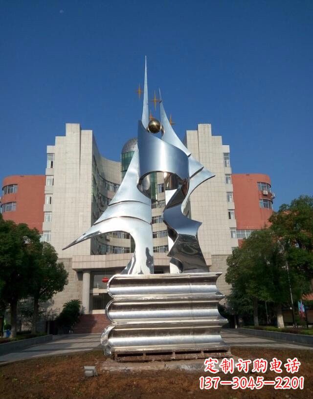 金华不锈钢书籍雕塑艺术与文化的结合
