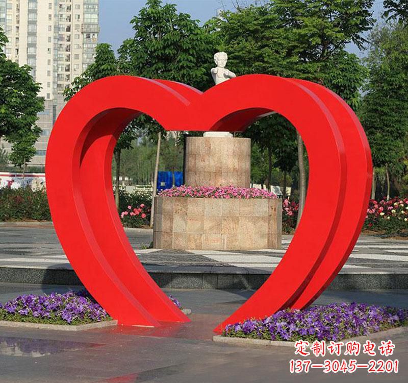 金华精美不锈钢拱门雕塑
