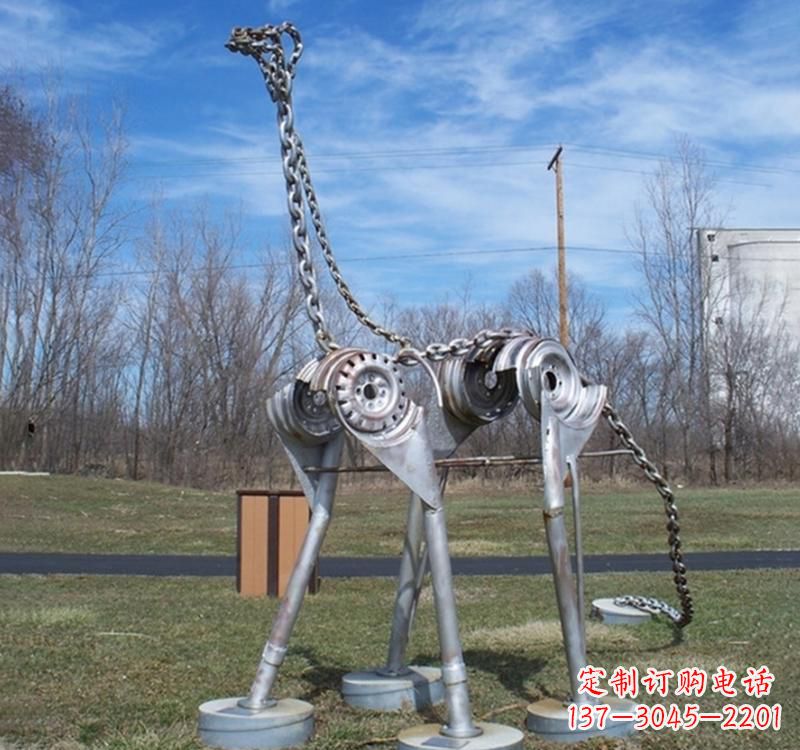 金华不锈钢恐龙雕塑集艺术与自然于一体