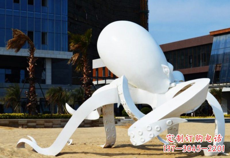 金华精美的不锈钢章鱼雕塑