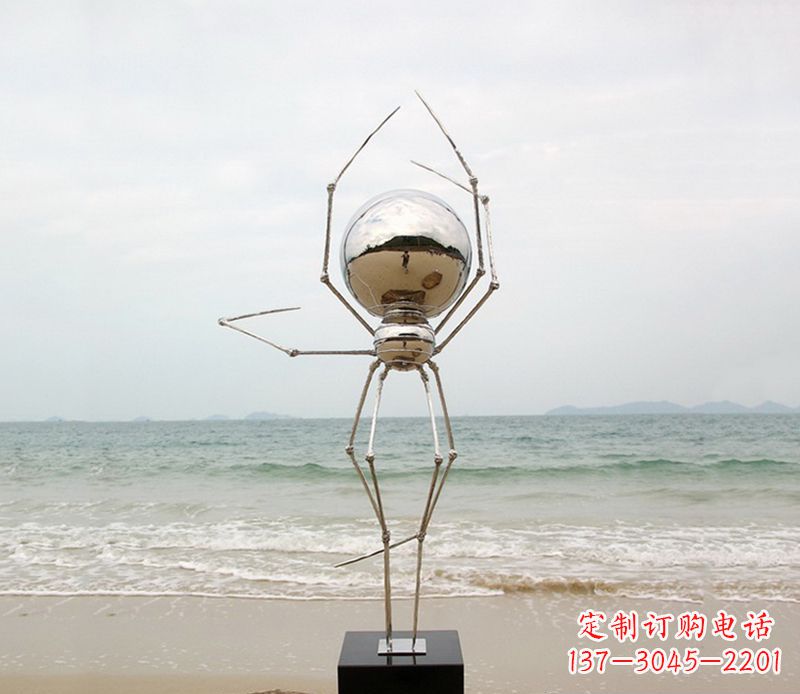 金华不锈钢的蜘蛛侠雕塑