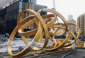金华不锈钢音符运动人物雕塑艺术融合音乐