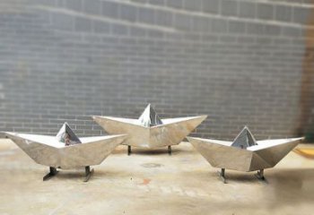 金华不锈钢元宝雕塑精致的艺术品