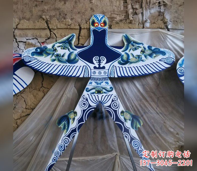 金华不锈钢蜘蛛侠风筝雕塑的象征