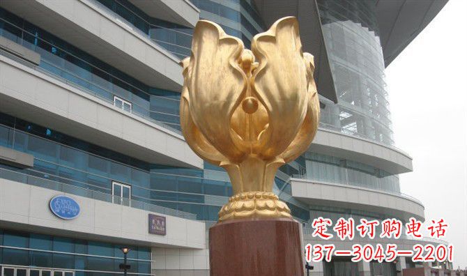 金华不锈钢紫荆花之美