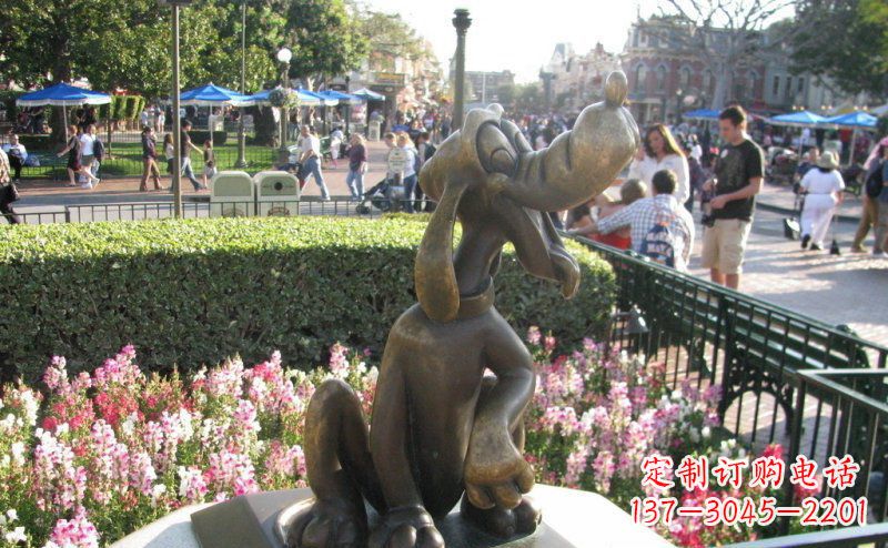 金华动物铜雕精美而细致