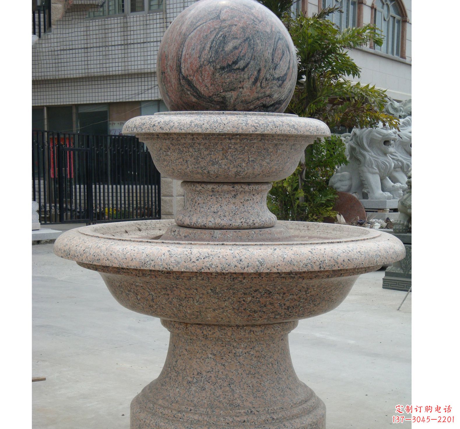 金华财源滚滚之风水球雕塑