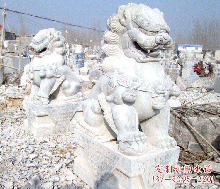 金华狮子雕塑一种神圣而古老的艺术