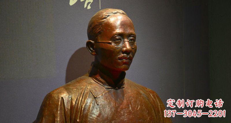 金华蔡元培名人胸像铜雕