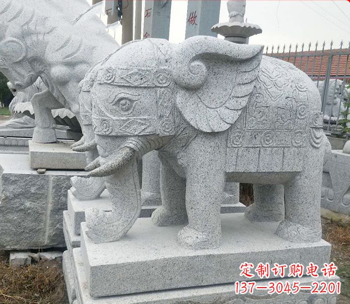 金华藏传佛教大象雕塑