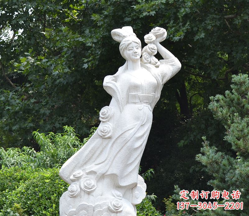 金华嫦娥奔月石雕绝美之作