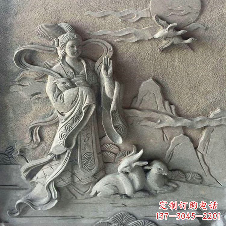 金华月神太阴星君嫦娥雕塑