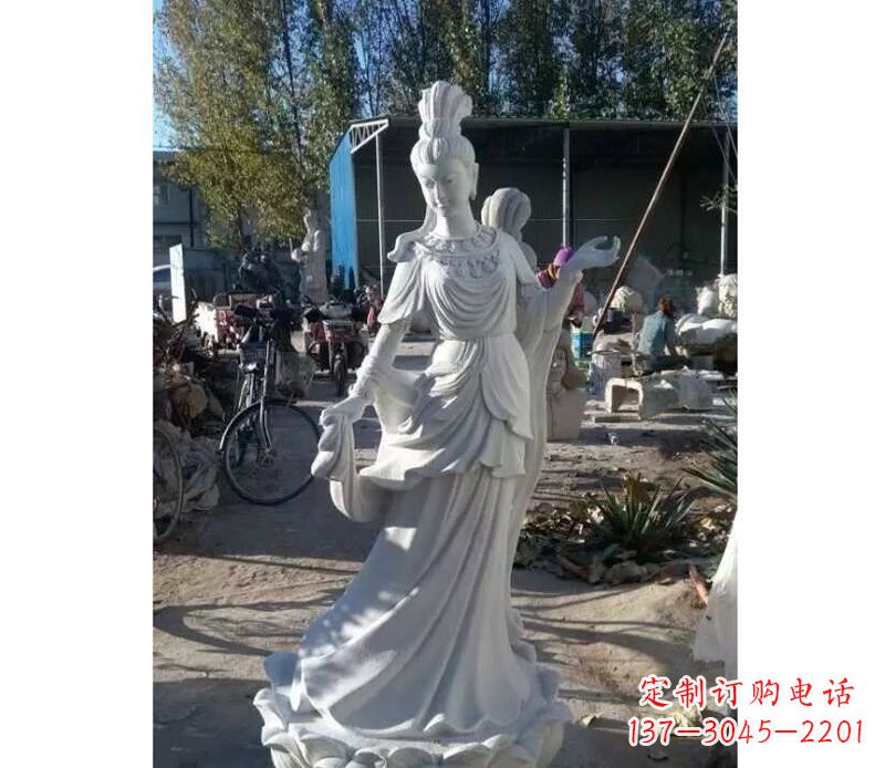 金华传奇女神嫦娥的雕塑