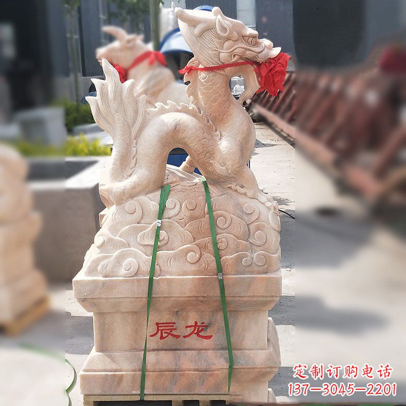 金华龙雕塑融合古典与现代