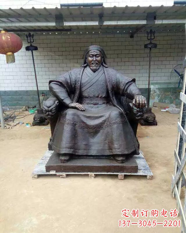 金华成吉思汗永垂不朽的英雄