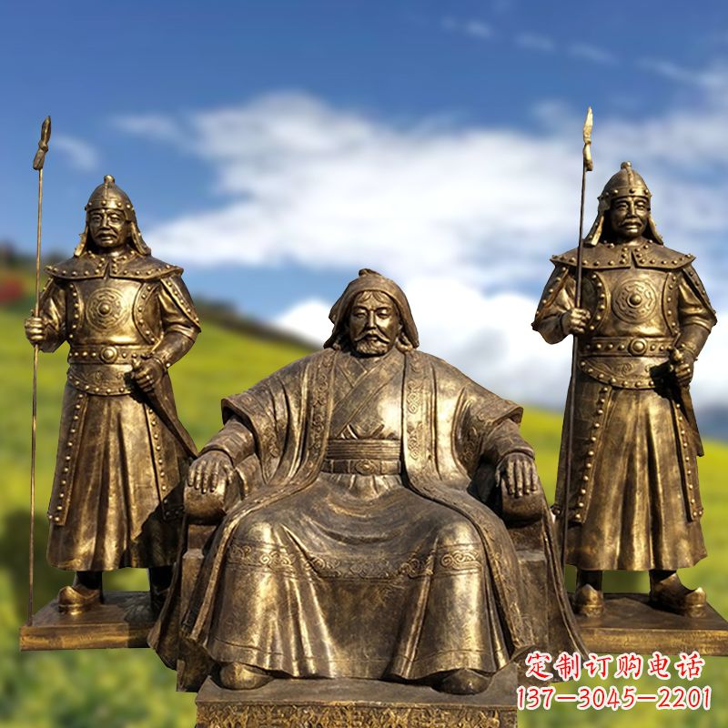 金华成吉思汗一座永恒的纪念雕塑