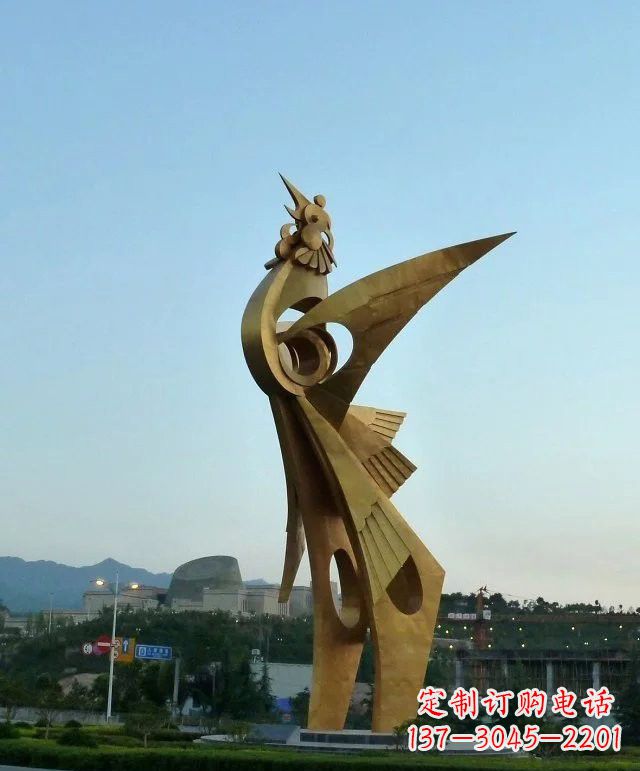 金华凤凰展翅,给城市增添灵动之美