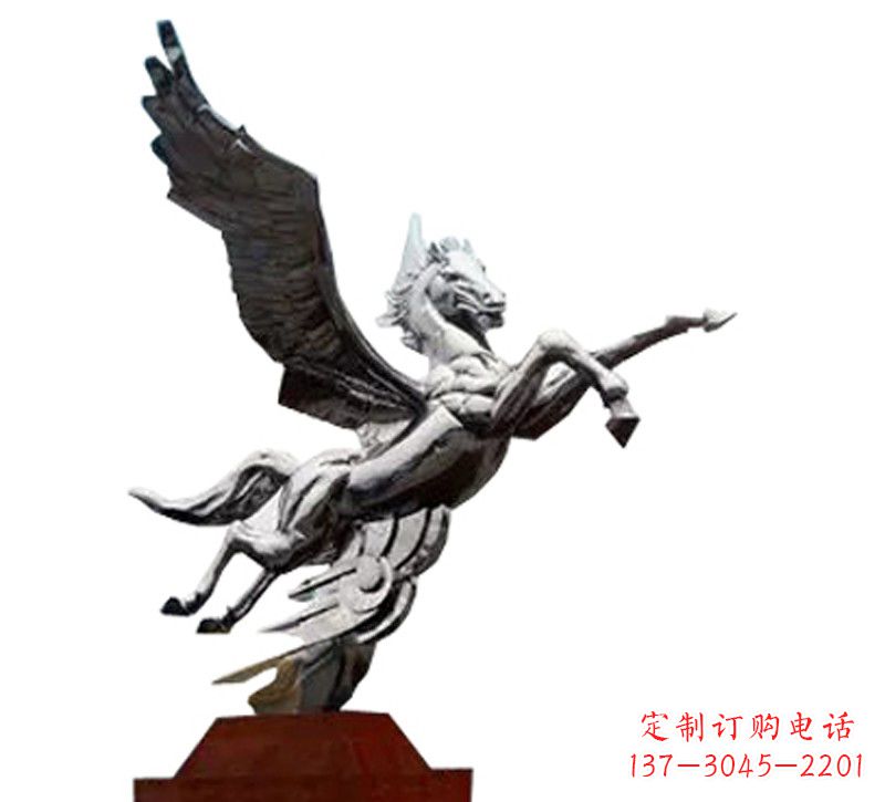 金华马雕塑不锈钢雕塑的精美绝伦