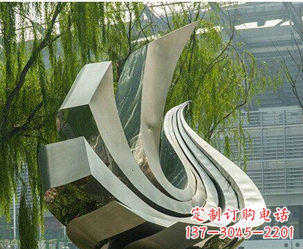金华鸽子雕塑以不锈钢作为材料的动物雕塑