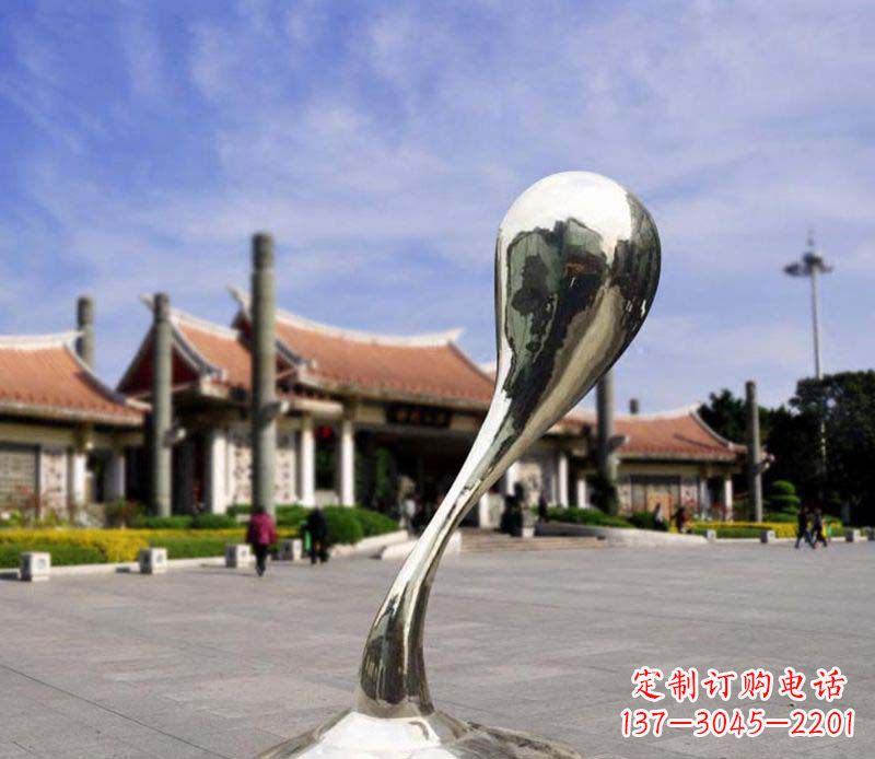 金华水滴美感─广场景观雕塑