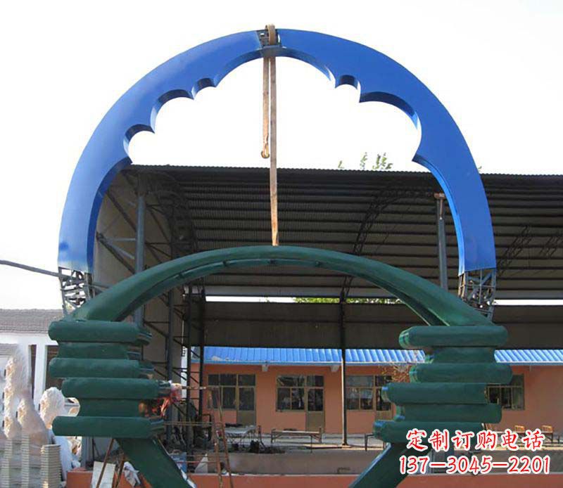 金华精致的不锈钢圆环雕塑