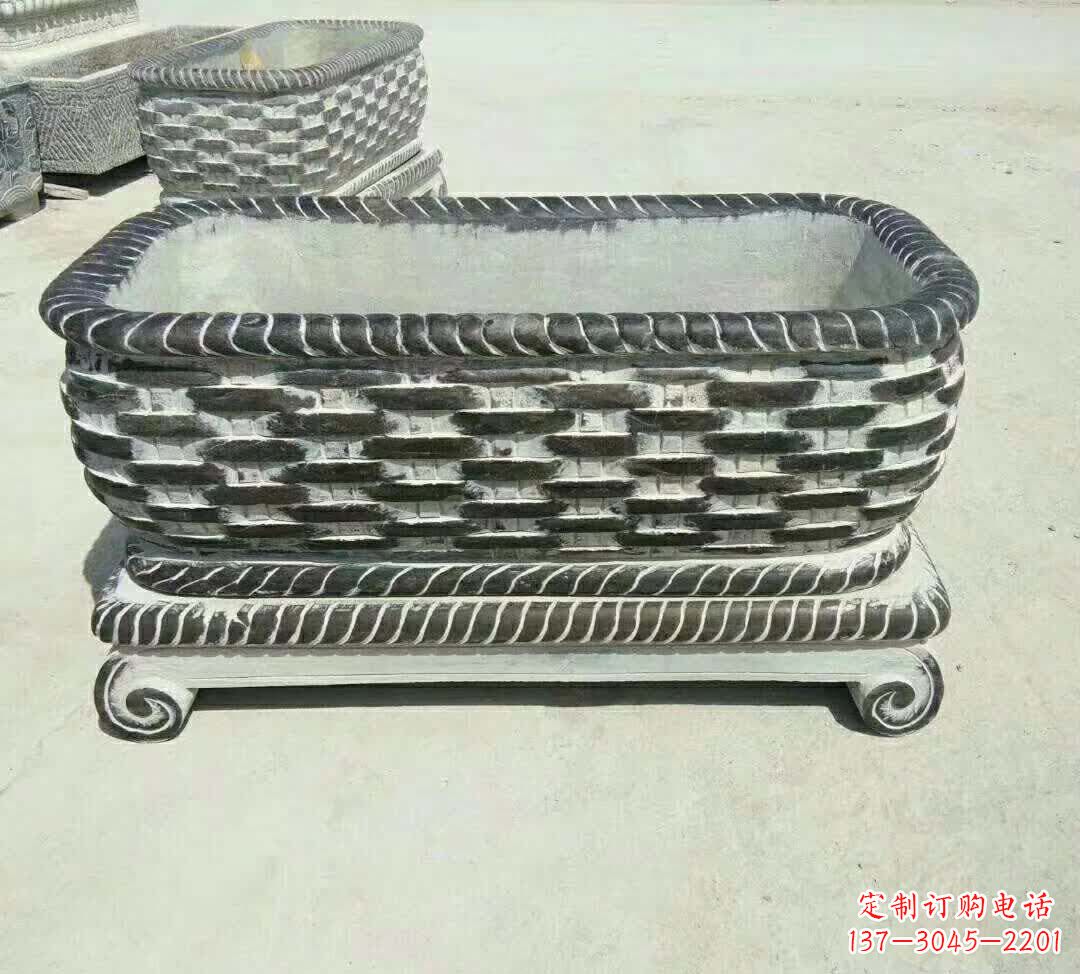 金华创意景观水缸石雕