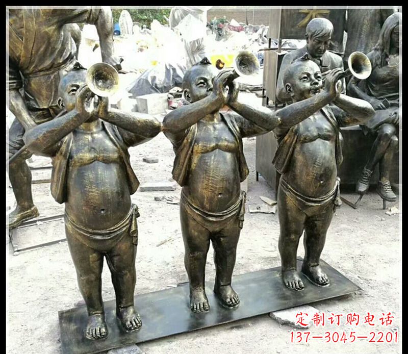 金华儿童雕塑弘扬传统文化