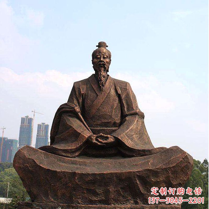 金华葛洪雕塑传承历史、弘扬文化