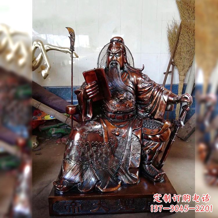 金华关公雕塑传承中华文化的珍贵标志