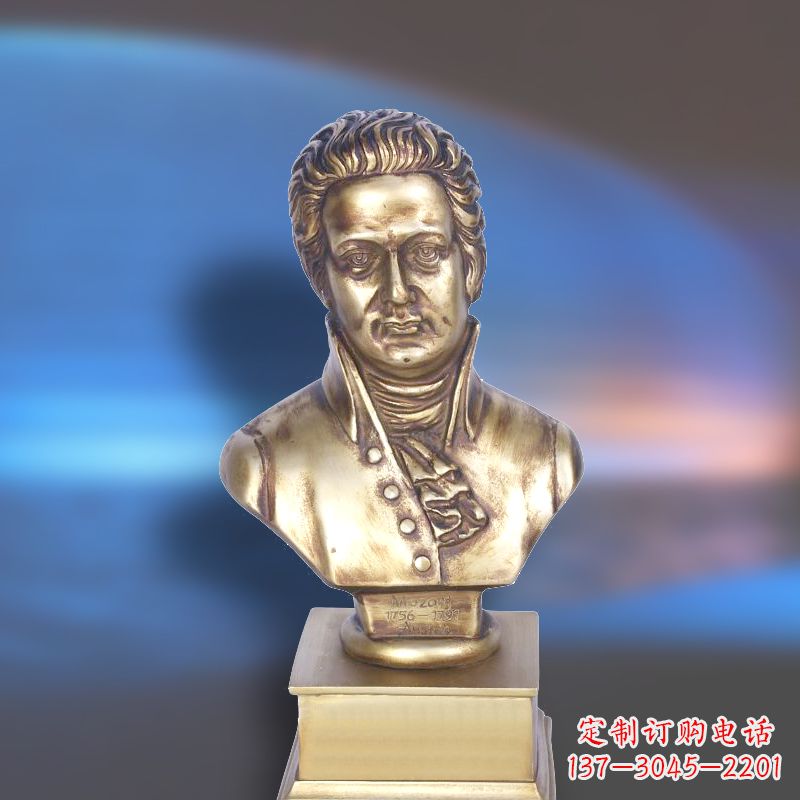 金华莫扎特以纯铜表现的经典之作