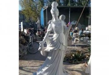 金华传奇女神嫦娥的雕塑