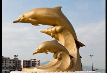 金华海豚雕塑——美丽的城市标志