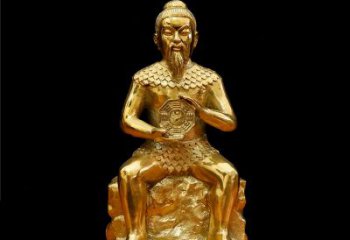 金华伏羲大帝神像汇聚古老文明中的象征