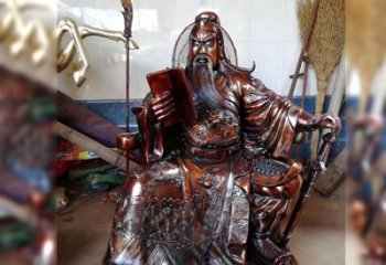 金华关公雕塑传承中华文化的珍贵标志