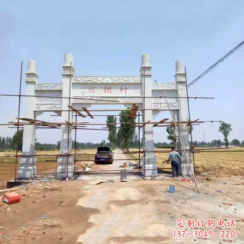 金华古老传统——牌坊雕塑