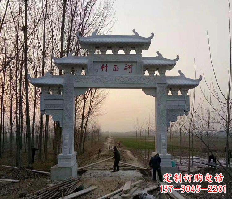 金华牌坊雕塑——记忆中的美丽家乡