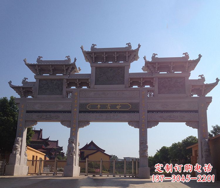 金华牌坊雕塑——传承民间艺术的精髓