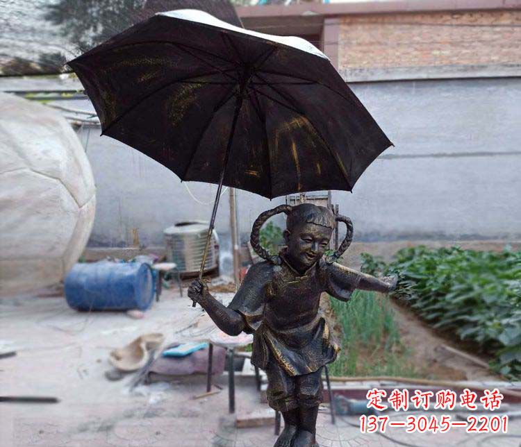 金华儿童雕塑传承文化之美