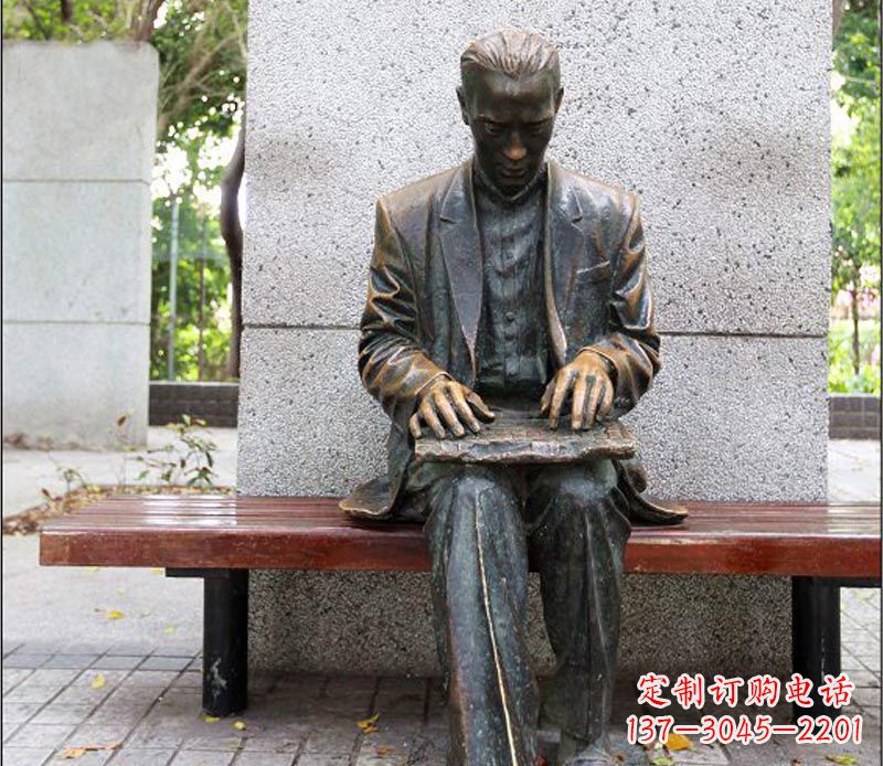 金华“男性英姿飒爽的雕塑”