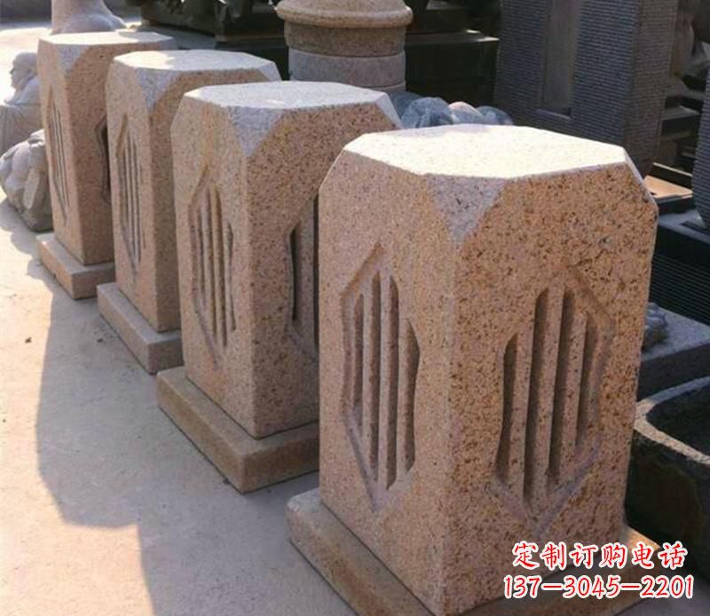 金华精美的大理石灯雕塑