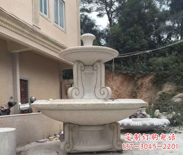 金华大理石大型喷泉雕塑精致美观又富有艺术气息