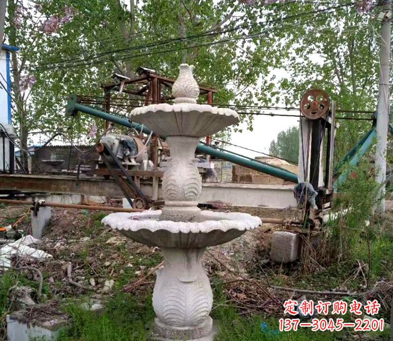 金华大理石多层喷泉石雕雕塑艺术的精美之作