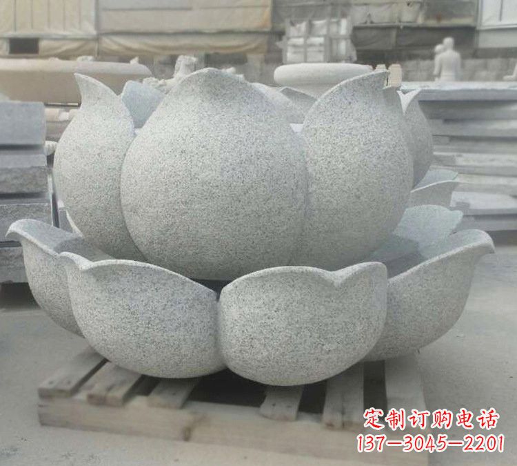 金华大理石公园莲花喷泉