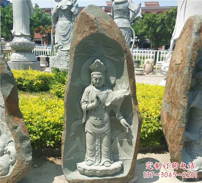 金华大理石观音像,以灵性铭刻记忆