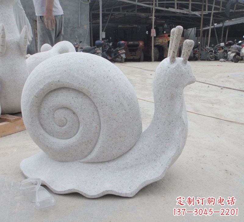 金华大理石公园蜗牛雕塑