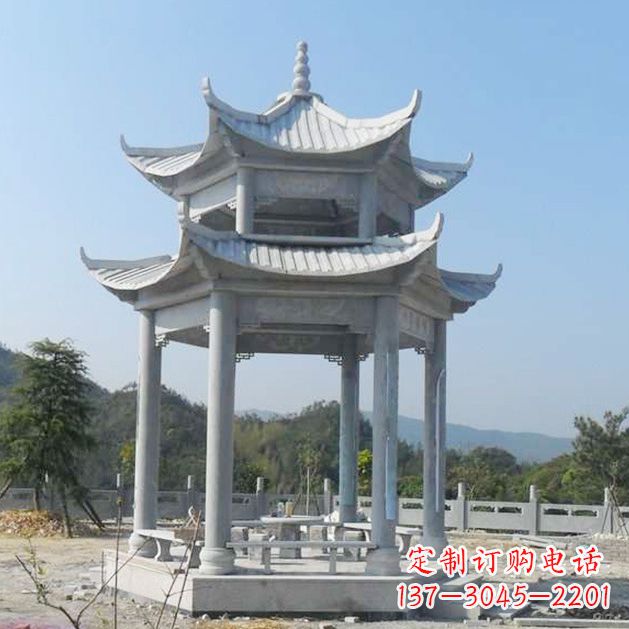 金华高雅大理石凉亭雕塑