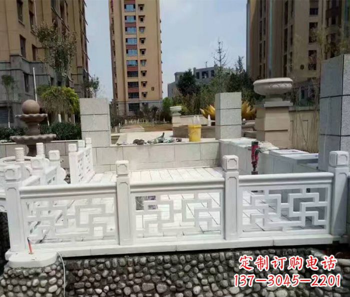 金华精美大理石国旗台石雕雕塑