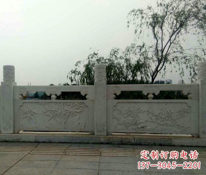 金华大理石景区栏板石雕 (3)