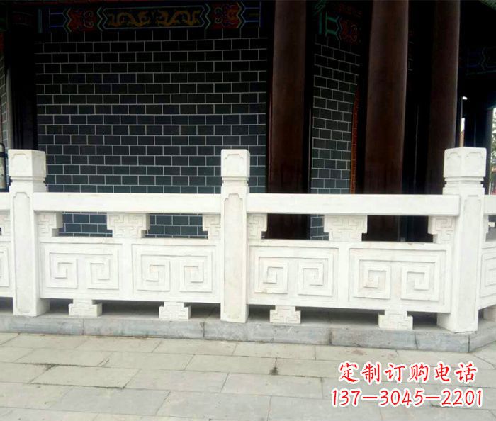 金华大理石景区栏板石雕 (5)