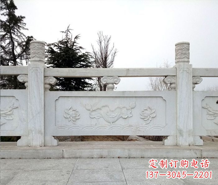金华大理石景区栏板石雕_2